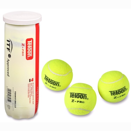 Купить Мяч для большого тенниса Teloon 818Т Р3 (3 шт) в Новошахтинске 