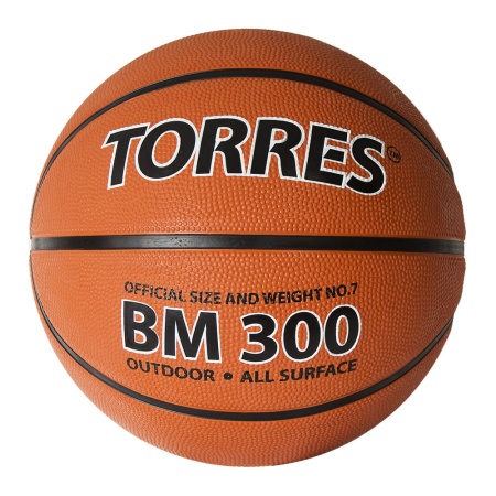 Купить Мяч баскетбольный  "TORRES BM300" р.3  в Новошахтинске 