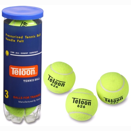 Купить Мяч для большого тенниса Teloon 626Т Р3  (3 шт) в Новошахтинске 