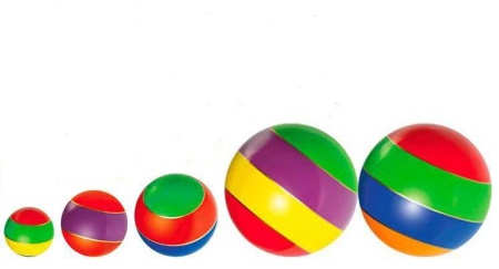 Купить Мячи резиновые (комплект из 5 мячей различного диаметра) в Новошахтинске 