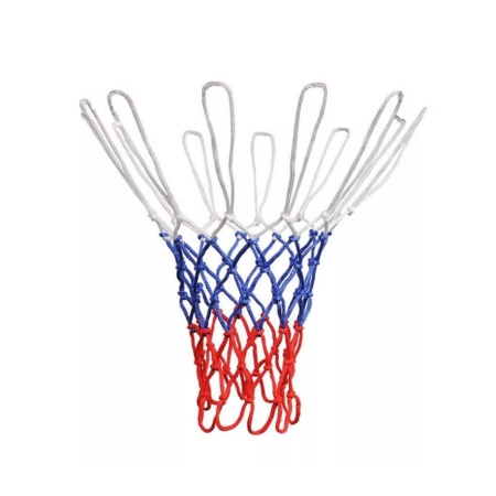 Купить Сетка баскетбольная, Д 3,5 мм, «Триколор», цветная в Новошахтинске 