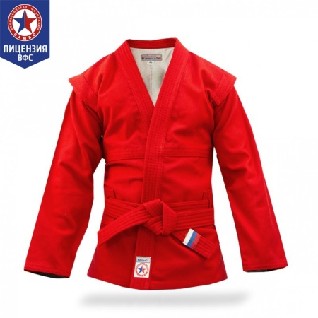 Купить Куртка для самбо "Атака" ВФС (подкладка, пояс)  р 36-48 в Новошахтинске 