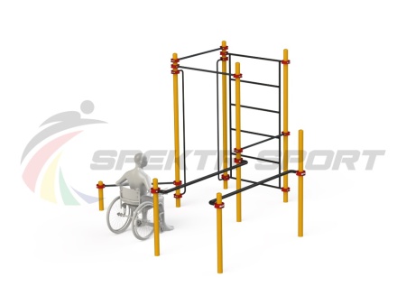 Купить Спортивный комплекс для инвалидов-колясочников WRK-D18_76mm в Новошахтинске 